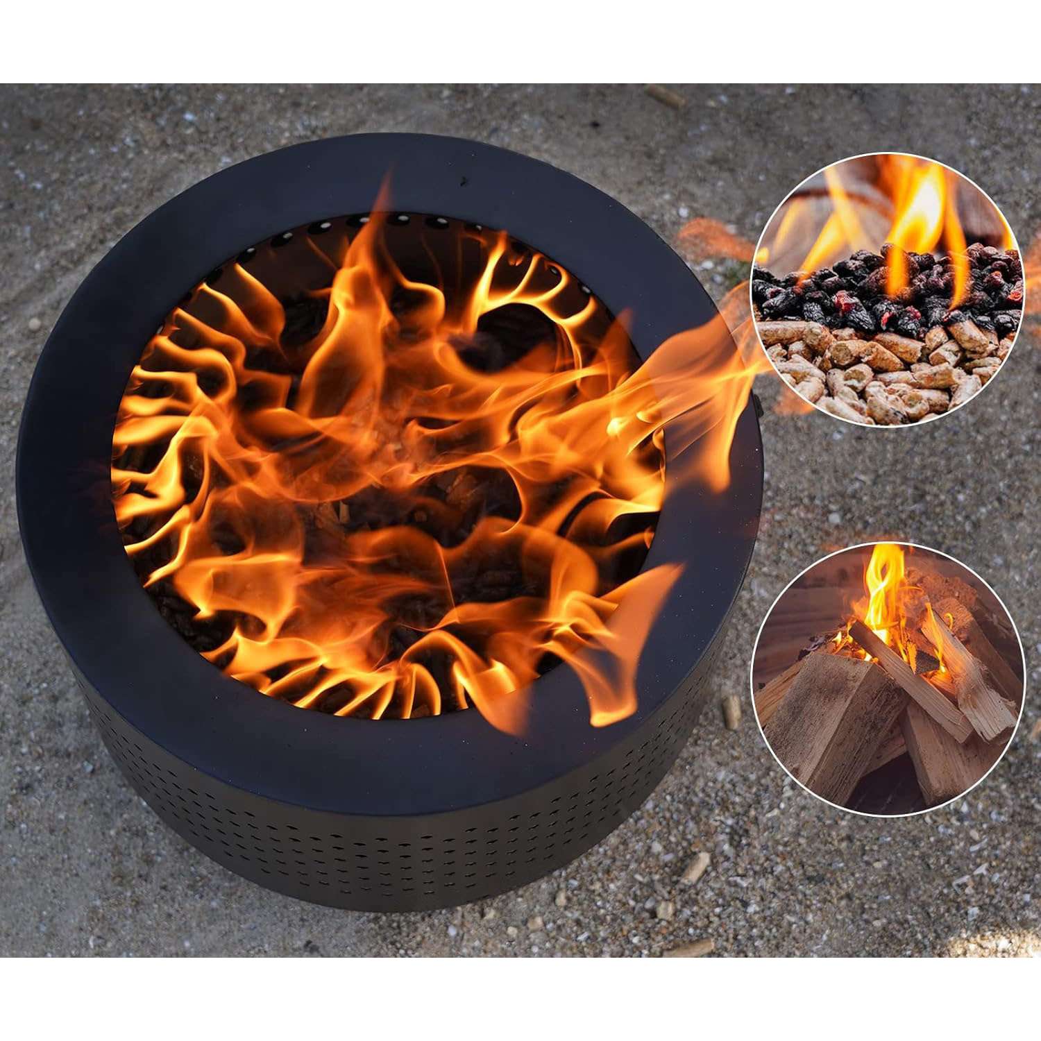 キャンプ用品 アウトドア焚き火台セット
