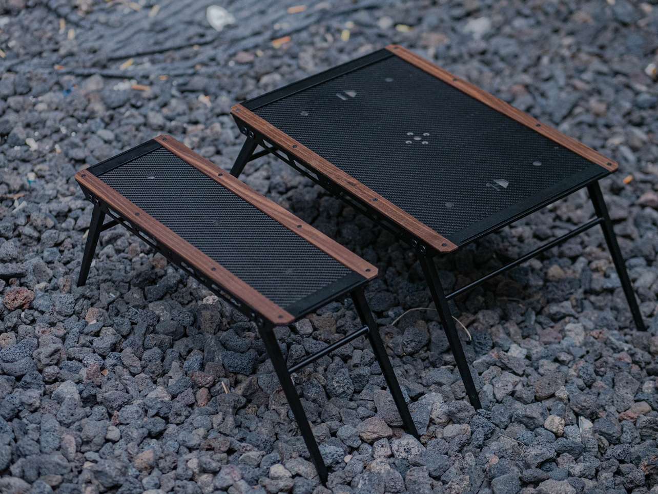 キャンプ用品 折りたたみ式アウトドアクッキングテーブル