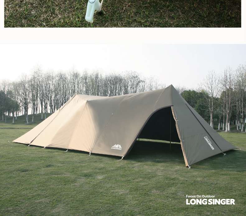 キャンプ用品  大型マルチウェザー キャンプテント