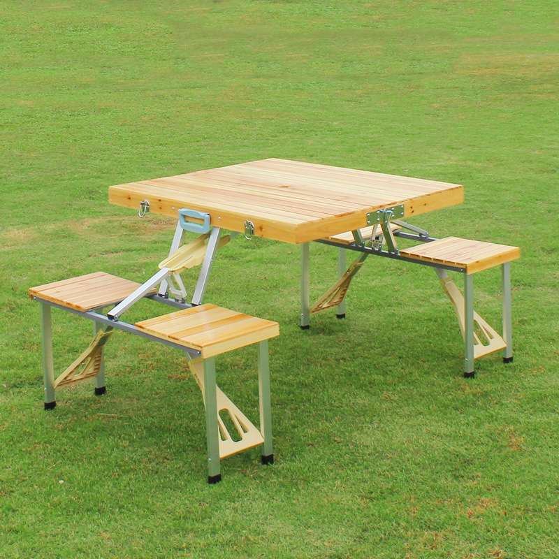 キャンプ用品 折りたたみ式ピクニックテーブルセット
