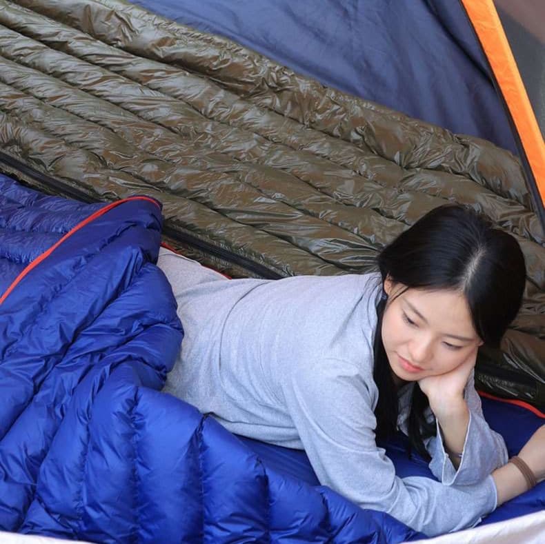 キャンプ用品 山岳探検家の快適寝袋