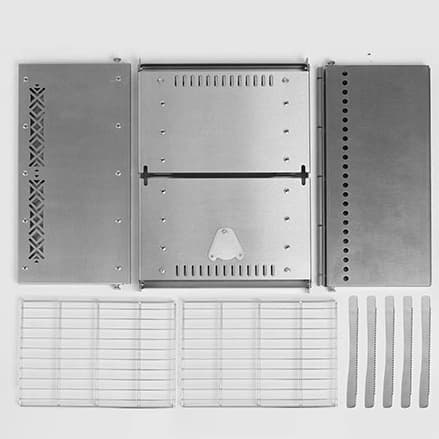 キャンプ用品 コンパクト折りたたみ式焚き火台