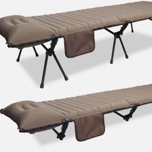 キャンプ用品 折りたたみ式高さ調節キャンプベッド