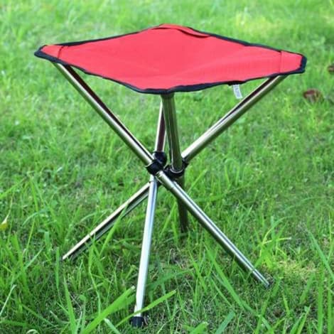 キャンプ用品 軽量折りたたみ式キャンプスツール