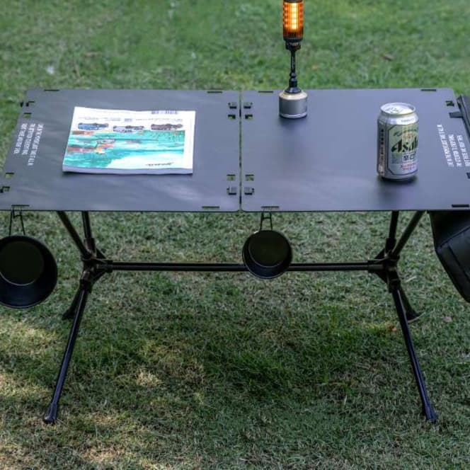 キャンプ用品  折りたたみ式多機能キャンプテーブル
