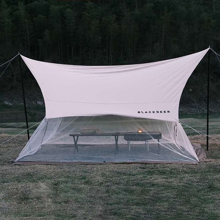 キャンプ用品  蚊帳付き多機能アウトドアテント