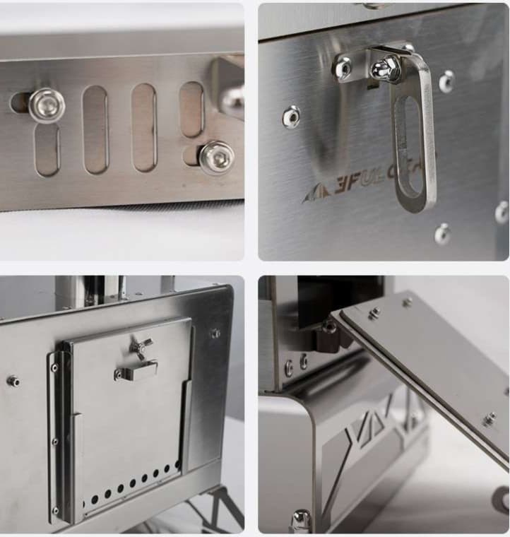 キャンプ用品 コンパクト用薪ストーブ