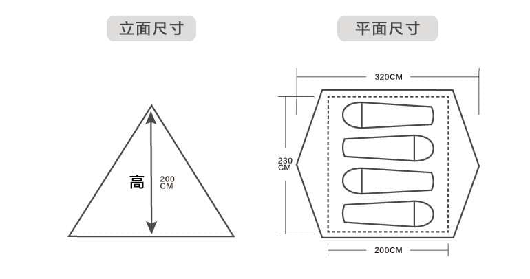 キャンプ用品 野営マスターの一張り忍者