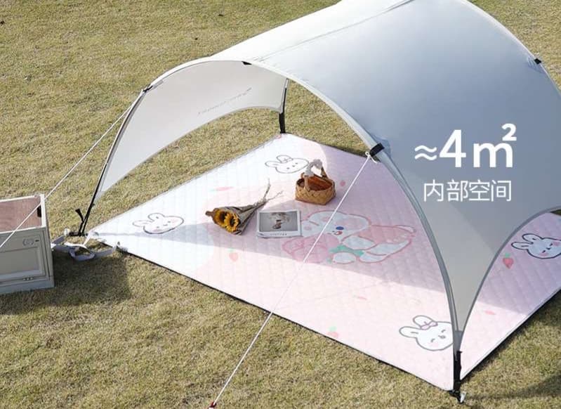 キャンプ用品 軽量サンシェード野外タープ