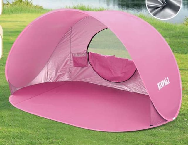 キャンプ用品 自動展開式ポップアップテント