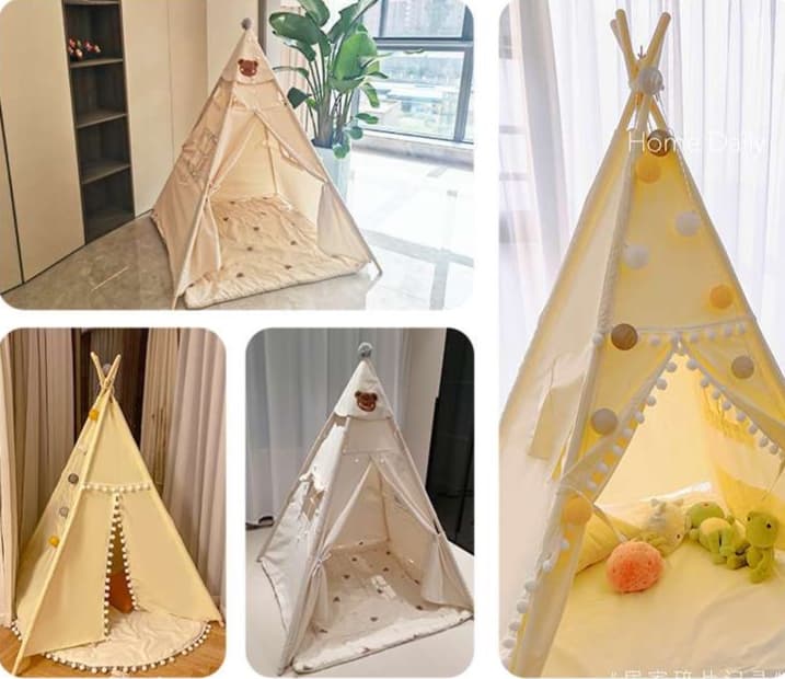 キャンプ用品 子供用おうちテント