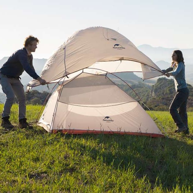 キャンプ用品  軽量コンパクト登山テント