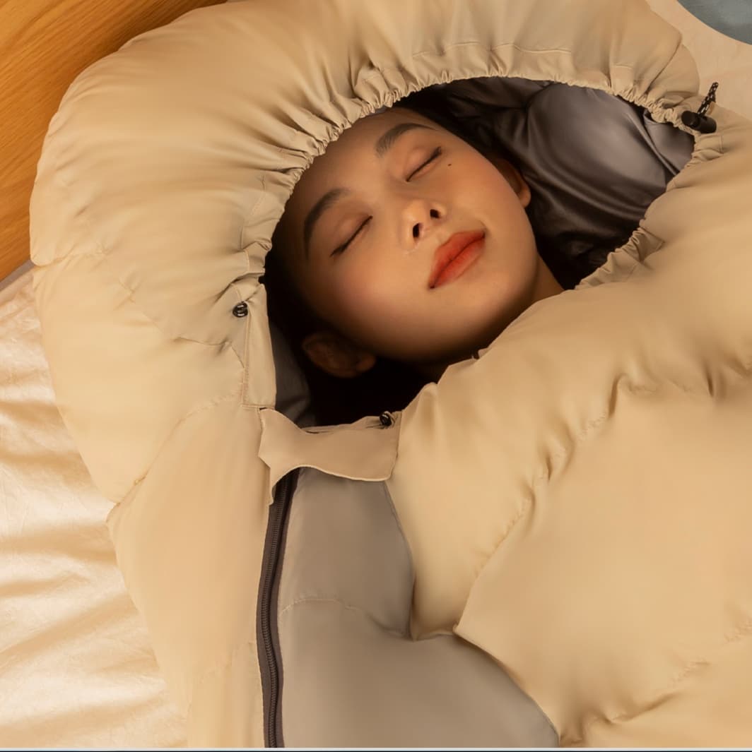 キャンプ用品 極上ダウン快眠寝袋