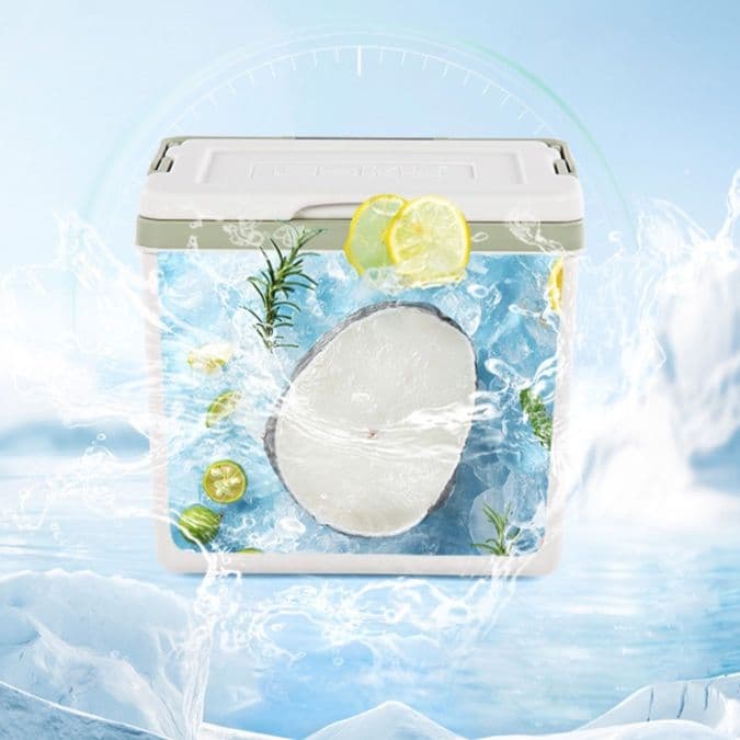 キャンプ用品 長時間鮮度キープ 保冷箱