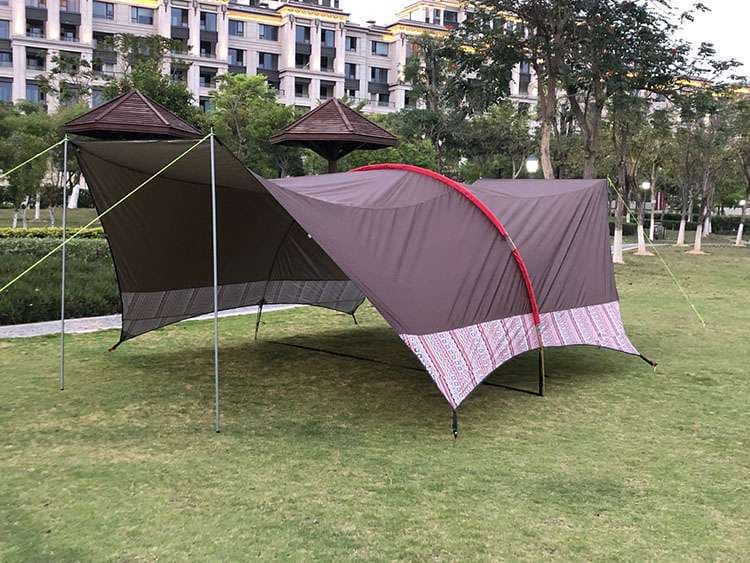 キャンプ用品 多機能ビッグウィング タープテント