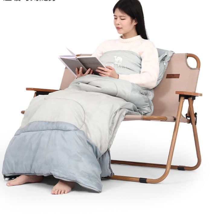 キャンプ用品 星空の抱擁 フード付き快眠寝袋
