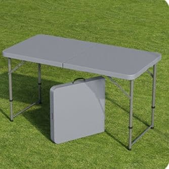 キャンプ用品 折りたたみ式軽量アウトドアテーブル