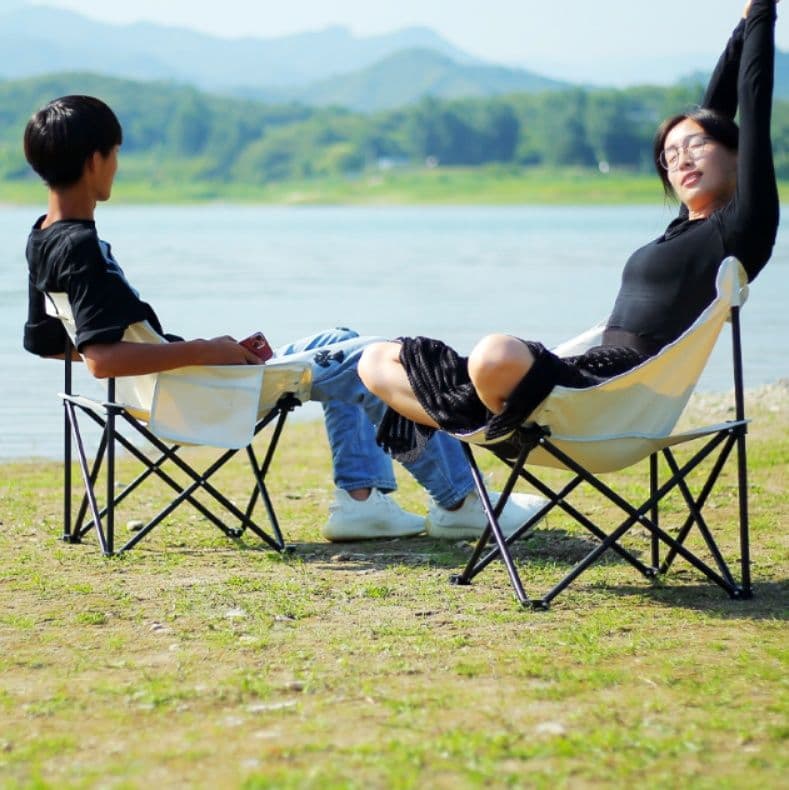 キャンプ用品 軽量折りたたみ式キャンプチェア