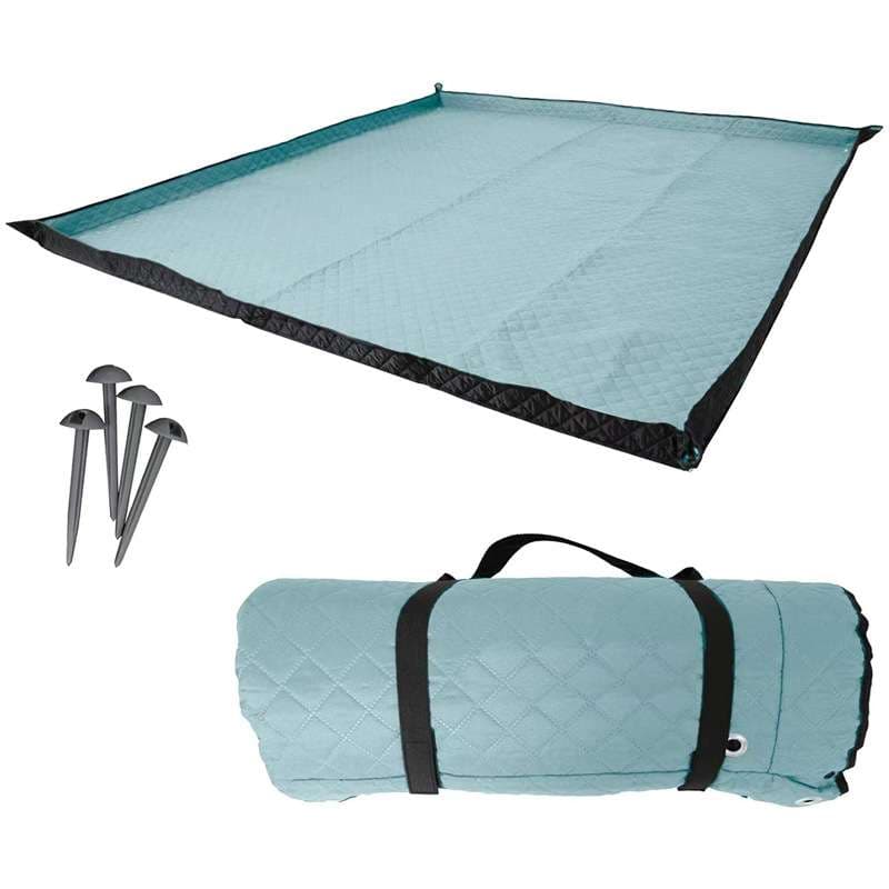 キャンプ用品 ふかふかロール式キャンプマット
