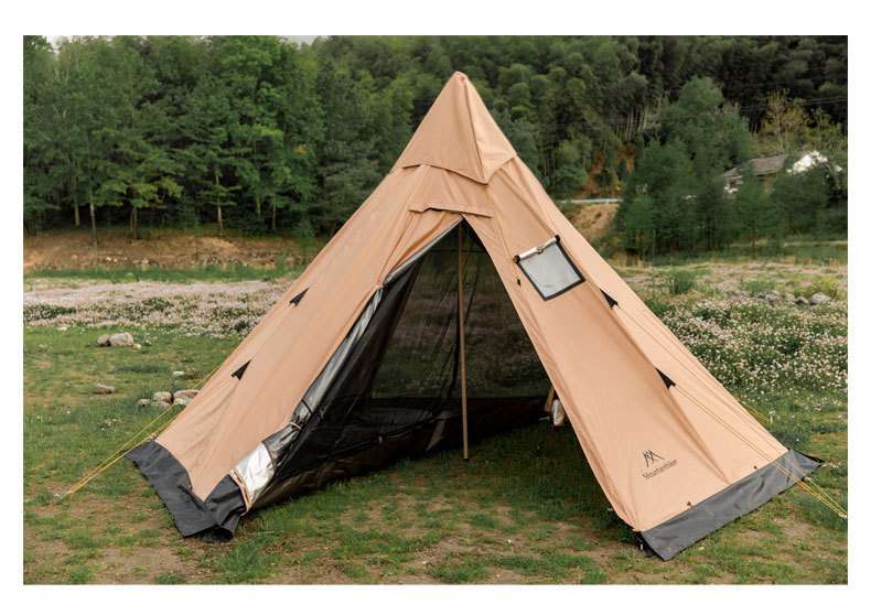 キャンプ用品 山小屋風ティピーテント