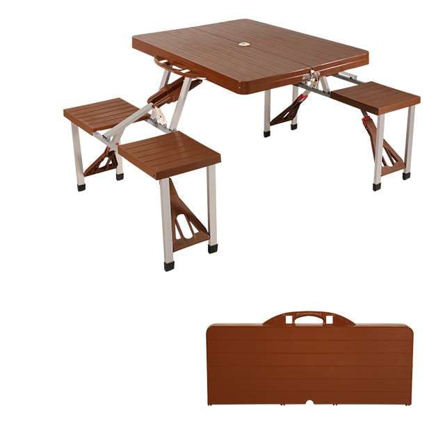 キャンプ用品 折りたたみ式ピクニックテーブルセット