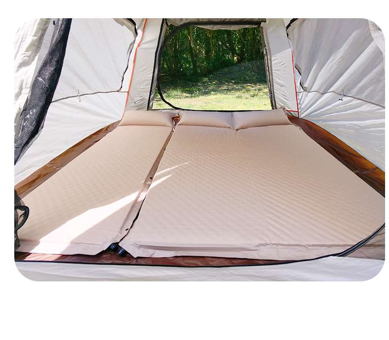 キャンプ用品  通気性抜群 軽量コンパクトキャンプマット
