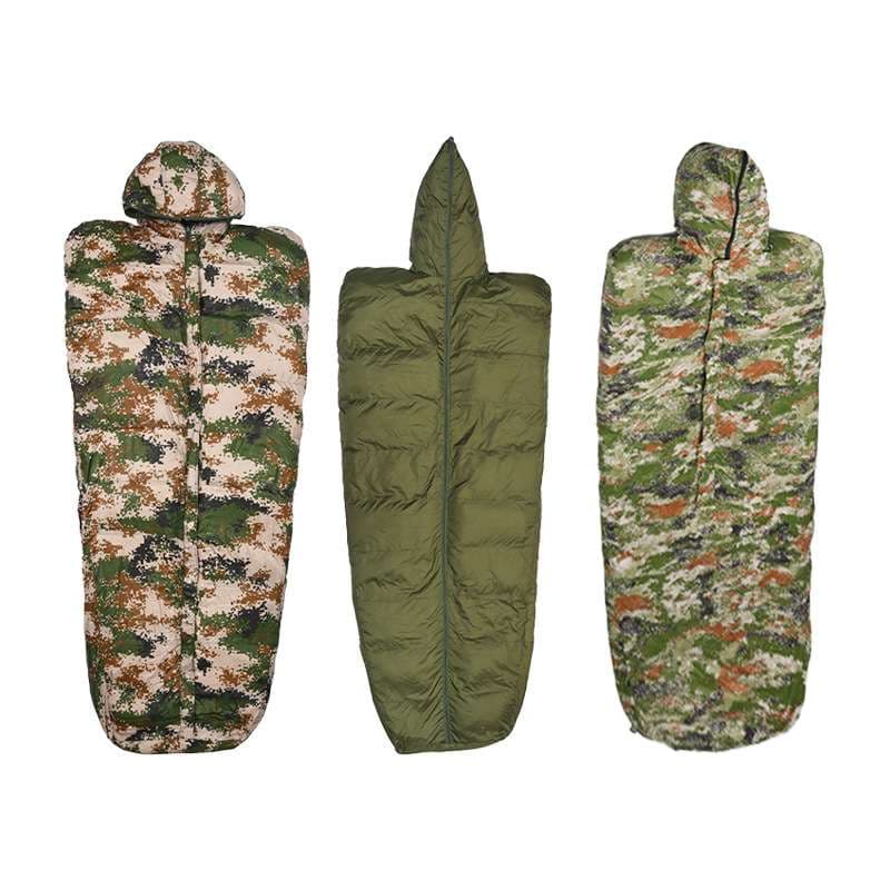 キャンプ用品 迷彩柄アウトドア寝袋
