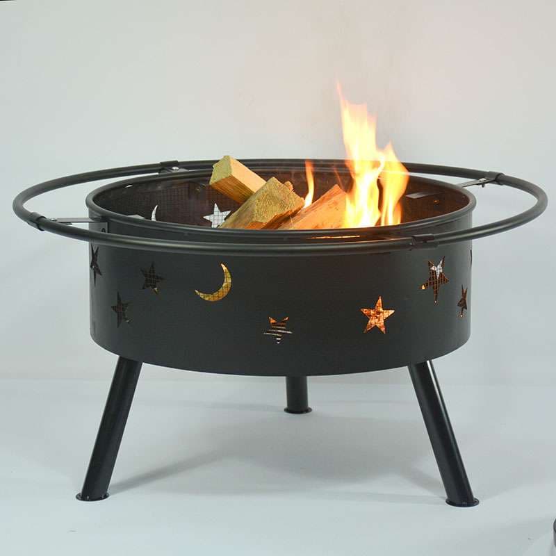 キャンプ用品 星空キラめく焚き火台