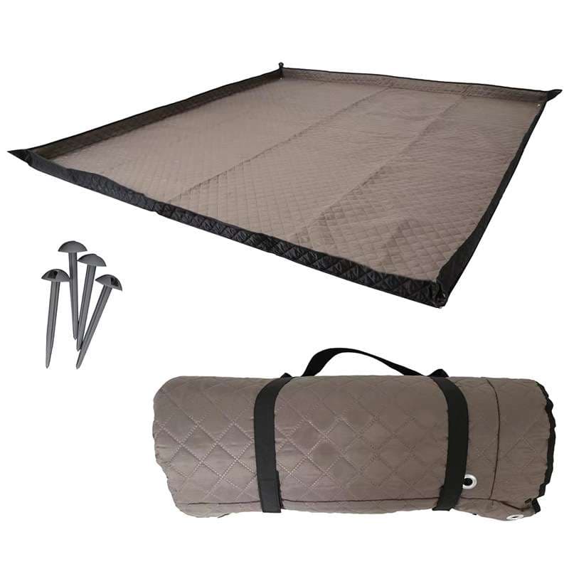 キャンプ用品 ふかふかロール式キャンプマット