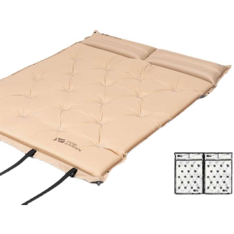 キャンプ用品 快適キャンプ自動膨張マット