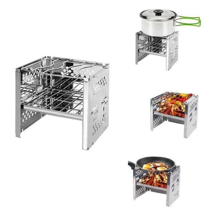 キャンプ用品 折りたたみ式コンパクト焚き火台