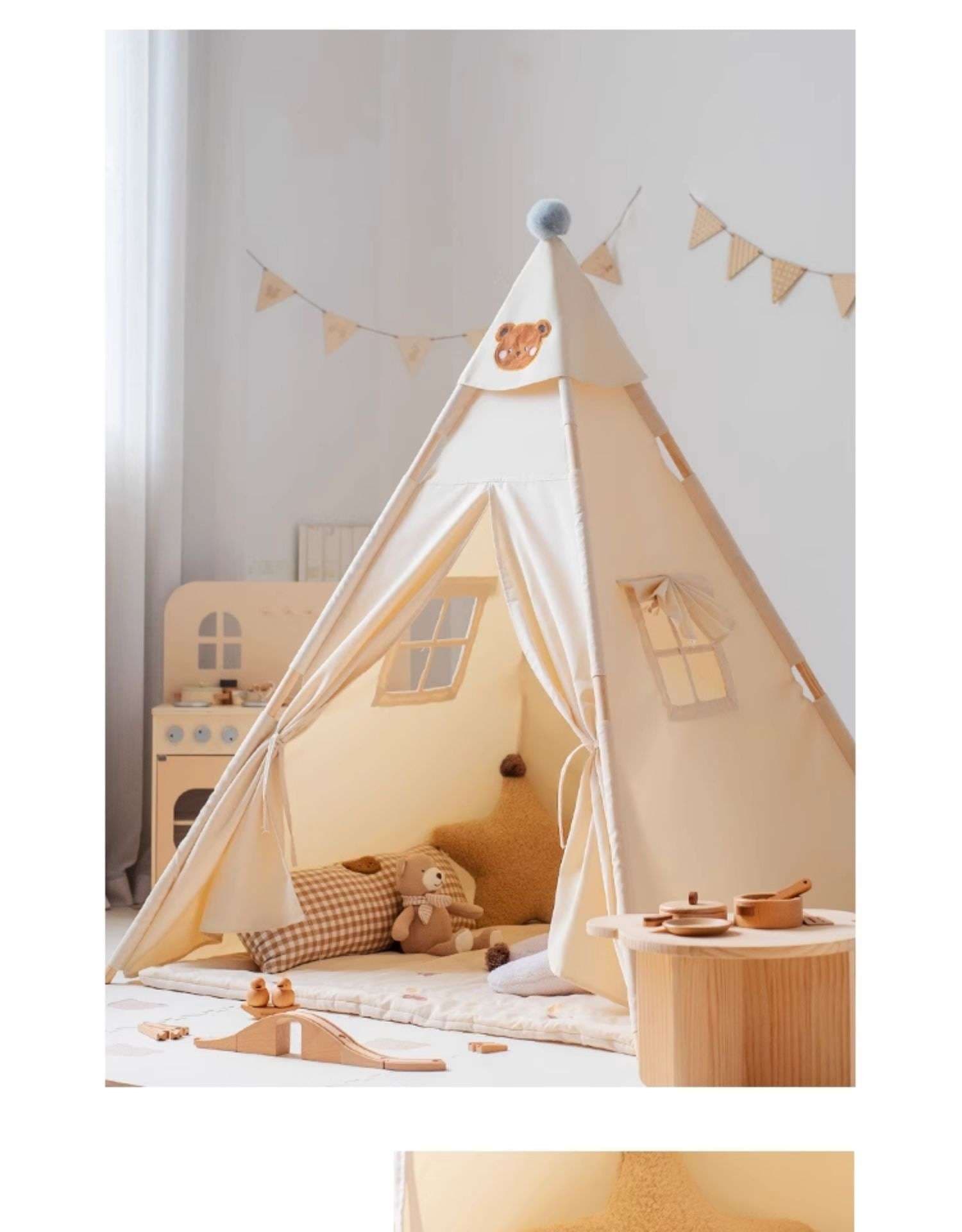 キャンプ用品 子供用おうちテント