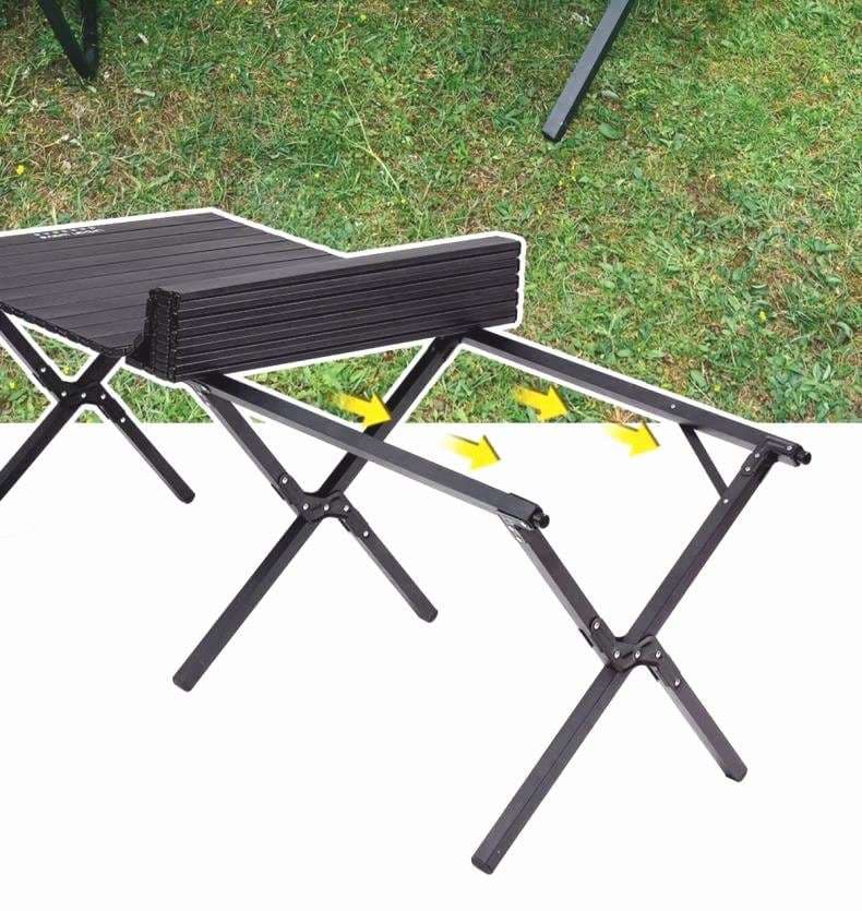 キャンプ用品  折りたたみ式アウトドアテーブルセット