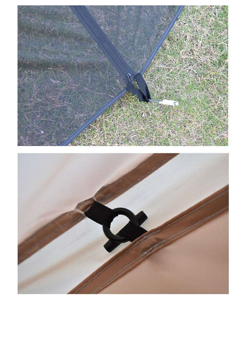 キャンプ用品 革新的アーチ型シェルター