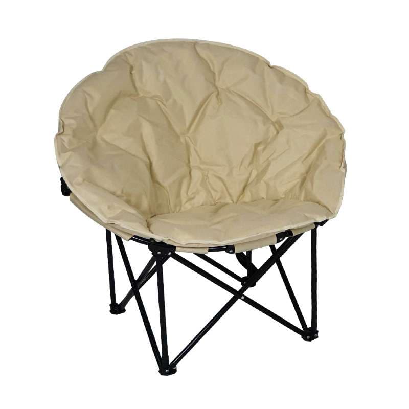キャンプ用品 くつろぎの丸型アウトドアチェア