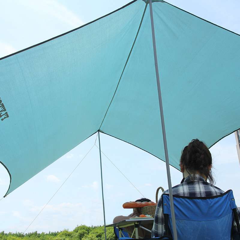 キャンプ用品 アウトドア日よけ軽量タープ