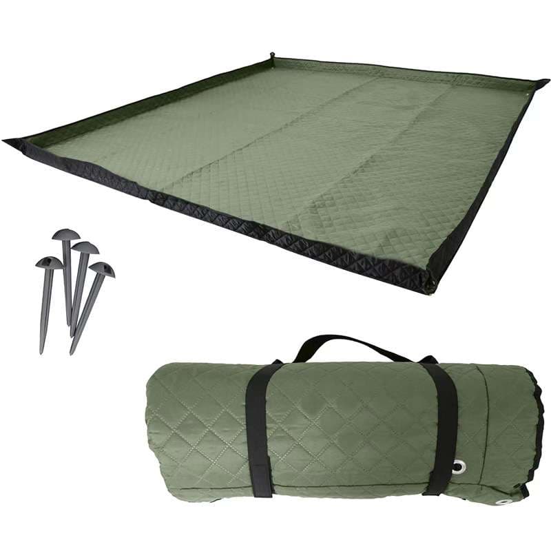 キャンプ用品 ふかふかロール式キャンプマット