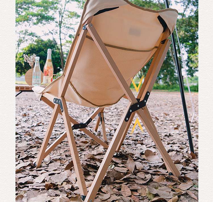 キャンプ用品  折りたたみ式アウトドアリラックスチェア