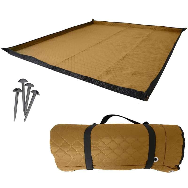 キャンプ用品 ふかふかロール式キャンプマット