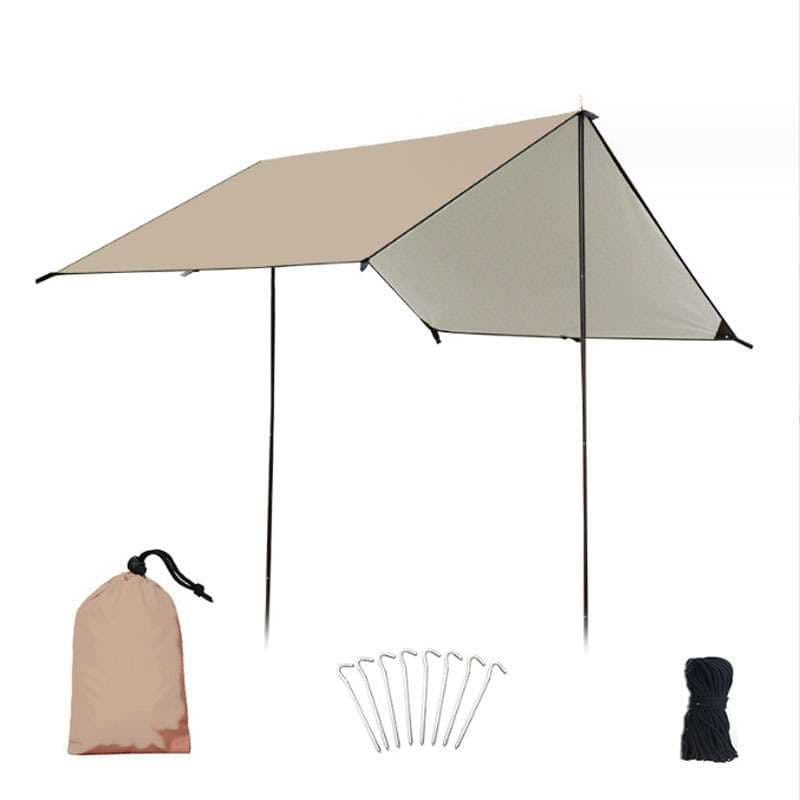 キャンプ用品 多目的シェード・森林浴タープ