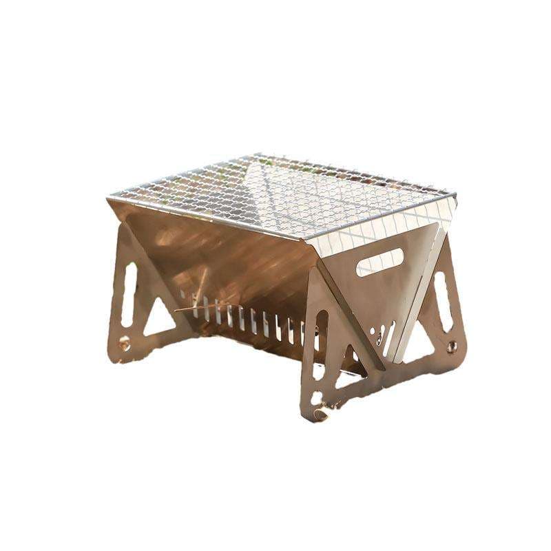 キャンプ用品 コンパクト折りたたみ式焚き火台