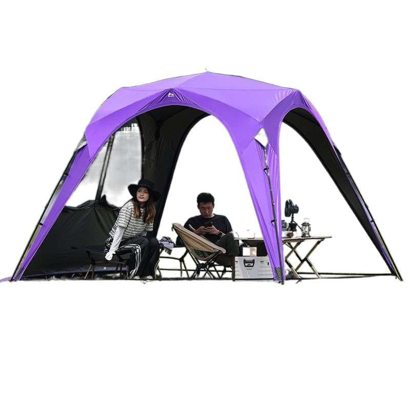 キャンプ用品 高級感漂う大空間タープ