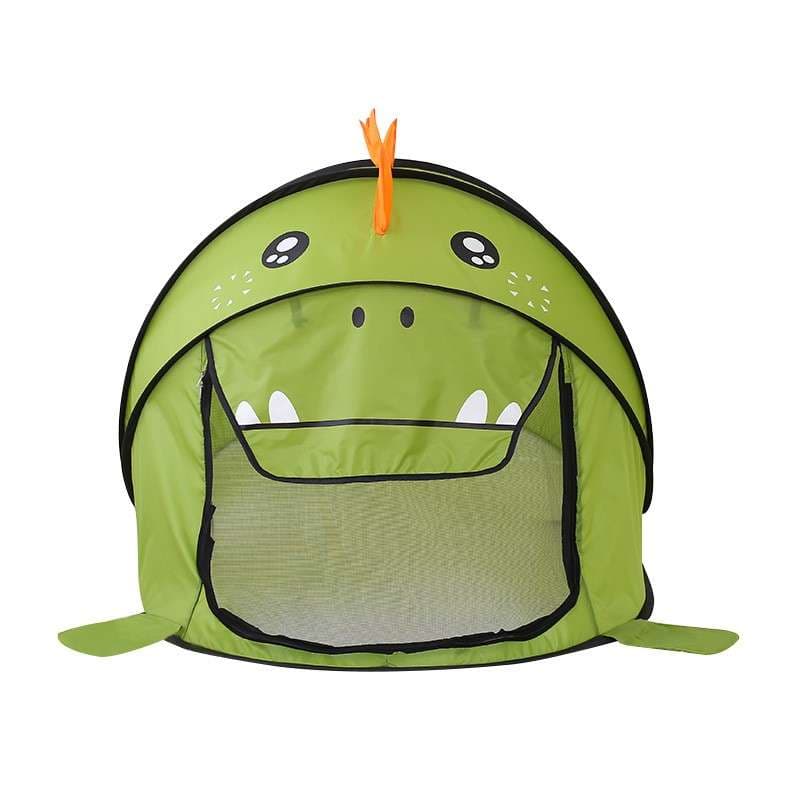 キャンプ用品 恐竜デザイン子供用ポップアップテント