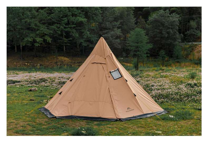 キャンプ用品 山小屋風ティピーテント