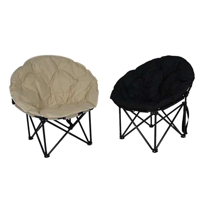 キャンプ用品 くつろぎの丸型アウトドアチェア