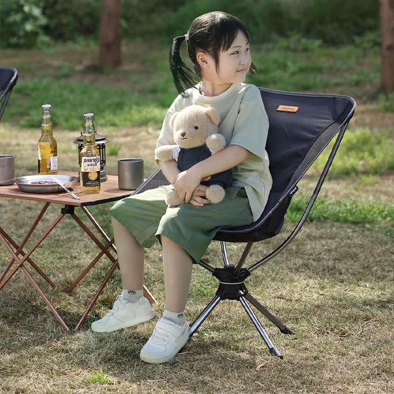 キャンプ用品 アウトドア折りたたみ式回転チェア