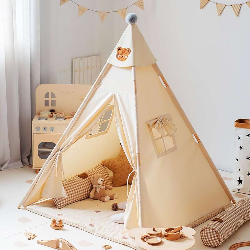 キャンプ用品 子供用おうちテント