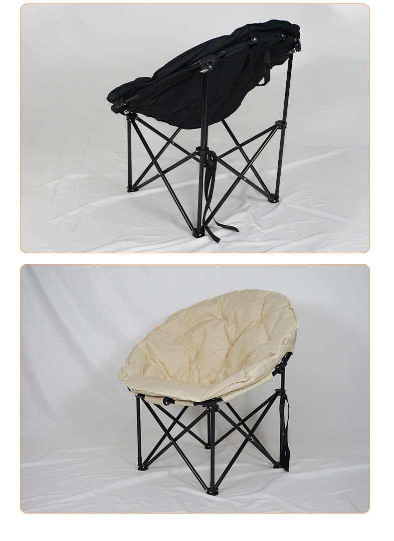 キャンプ用品 くつろぎの丸型アウトドアチェア