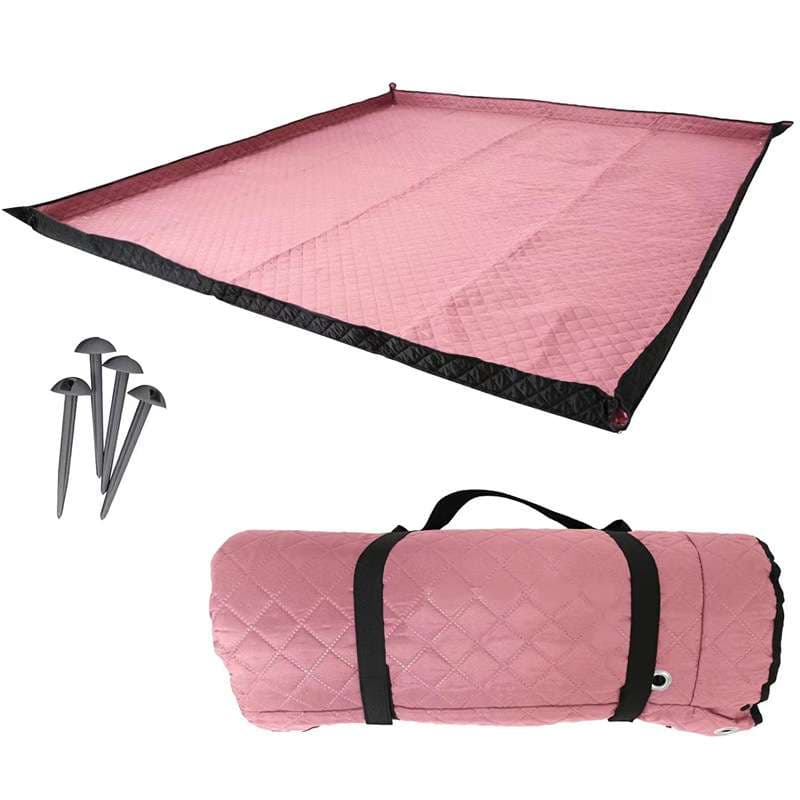 キャンプ用品 ふかふかロール式キャンプマット