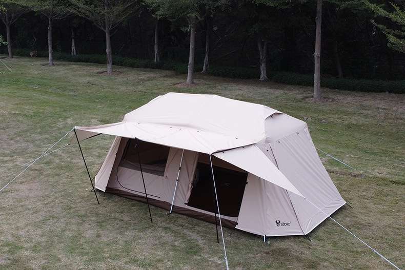 キャンプ用品 大型ファミリー快適キャンプテント